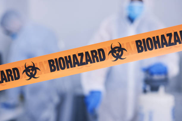 Professional Infectious Disease Decontamination technician working in Exeter, PA